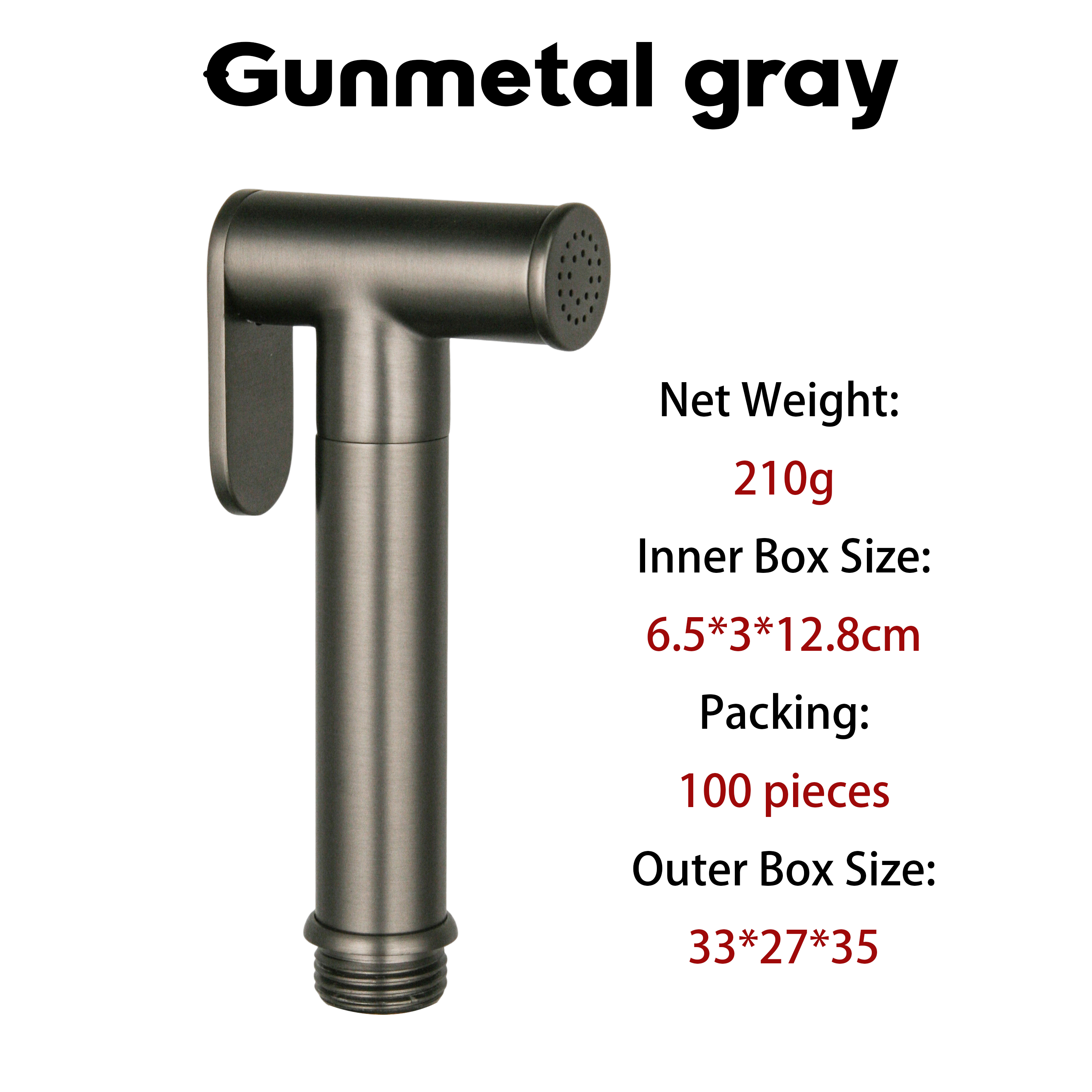 Gunmetal gray