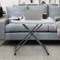 Table pliante portable en plastique blanc pour le camping, la salle à manger en plein air et les pique-niques