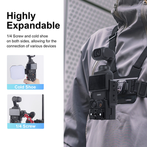 Mechrig Túi <span class=keywords><strong>3</strong></span> Nhôm Lồng Nhanh Chóng Phát Hành Đa-Gắn Khung Cho DJI Osmo Túi <span class=keywords><strong>3</strong></span> Với 1/4 "& <span class=keywords><strong>GoPro</strong></span> Gắn Kết - Product Image 5