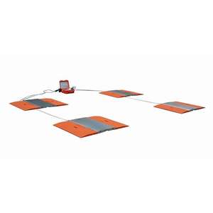 10 톤-200 톤 휴대용 트럭 스케일 차축 하중 스케일 웨이브릿지 액슬 스케일 - Product Image 5