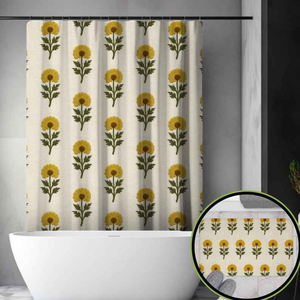 <span class=keywords><strong>Rideau</strong></span> de <span class=keywords><strong>douche</strong></span> imprimé du milieu du siècle avec crochet rétro décoratif <span class=keywords><strong>rideau</strong></span> de <span class=keywords><strong>douche</strong></span> à pois 3D pour salle de bain vente en gros - Product Image 4