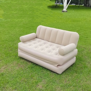 Juego de Muebles Inflables con Sofá Cama Extraíble, Colchón de Aire y Sofá Cama Extraíble, Futón para Dormir - Product Image 3