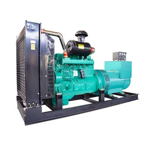 Generador diésel de 400 kVA Generador diésel de 300kw con larga garantía y buen alternador