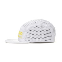 Gorra de 5 Paneles Personalizada con Logotipo Bordado, Estilo Hip Hop, Visera Plana, Perforaciones Cortadas con Láser, Unisex, Impermeable, con Cierre a Presión