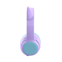 Offre Spéciale P47 Microphone Bluetooth sans fil drôle téléphone unique mignon chat oreille casque de jeu casque