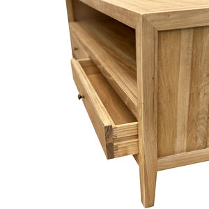 HL613 2025 Vintage granja diseño tradicional madera maciza recuperada muebles de sala de estar madera <span class=keywords><strong>TV</strong></span> soporte unidad gabinete mesa - Product Image 5