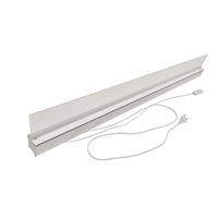 Luminaires suspendus linéaires LED longs et carrés, dimmables, avec diffuseur en acrylique et boîtier en aluminium, pour l'éclairage commercial et de vente au détail