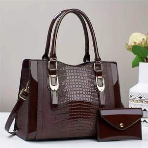 IStapromo Gifts Women's Bags 2 Pieces Set <b>Ladies</b> Shoulder Bags High Quality Designer Luxury Handbags for Women with a <b>Wallet</b> - Product Image 2