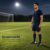 Chaussettes de football personnalisées avec logo, antidérapantes, respirantes, de compression, pour hommes et femmes