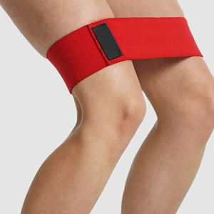 Bandes de résistance pour les hanches en tissu polyester, couleur personnalisée, élastiques, pour exercices de fitness, disponibles en différentes couleurs - Product Image 5