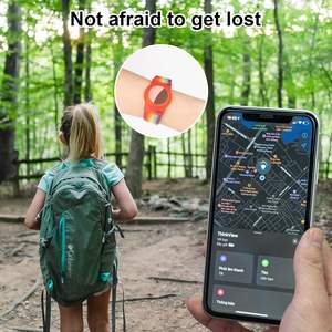 Étui de protection en TPU et support de suivi GPS réglable anti-perte pour enfants et personnes âgées (RainbowA+RainbowB) - Product Image 4