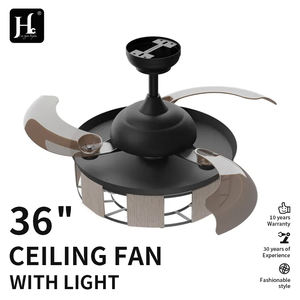 Ventilador de Techo con Luz para Habitación Infantil, Silencioso, 6 Velocidades, Control Remoto, Ventilador de Techo LED con Luz - Product Image 2