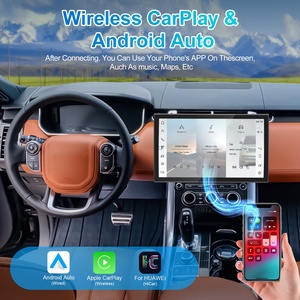 13.3 Inch Multimedia Android Screen Car Radio <b>Stereo</b> Navigation Carplay for Range Rover Sport L494 Vogue L405 2014 - 2016 - Product Image 3