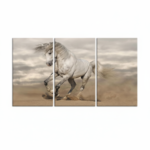 Elegant Printed <b>Canvas</b> Artwork: Custom Equestrian <b>Wall</b> Decor,SET OF 3 <b>CANVAS</b> - Product Image 2