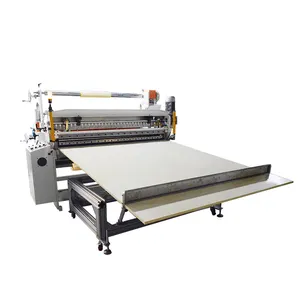 1600mm Computer paper label cutting machine eva foam roll to sheet fabric aluminium pvc film cutter machine