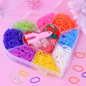 ชุดทำเครื่องประดับสร้อยข้อมือ DIY สร้างสรรค์สำหรับเด็ก ชุดงานฝีมือเพื่อการศึกษา ใช้ยางยืด ของเล่นเสริมพัฒนาการสำหรับเด็ก - Product Image 2