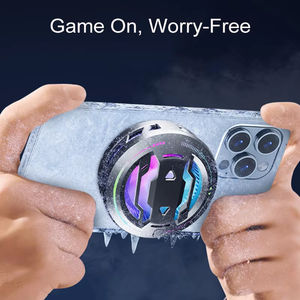 Kenke, лидер продаж, портативный вентилятор быстрого охлаждения RGB, игровой кулер для телефона, кулер для iPhone серии MagSafe/Android/Tablet/<span class=keywords><strong>iPad</strong></span> - Product Image 3