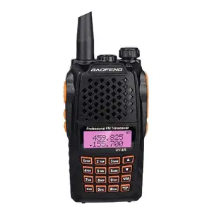 Baofeng UV-6R 듀얼 밴드 장거리 휴대용 인터폰 통신 전문 FM 송수신기 워키토키 휴대용 VHF 및 UHF