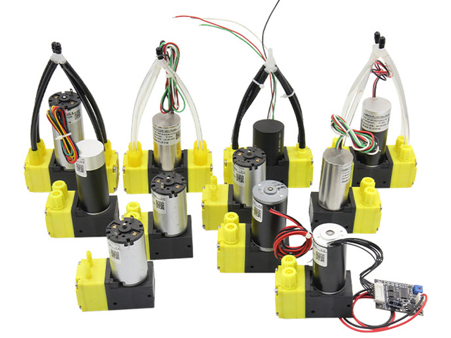 12V DC Diaphragm Vacuum Pump for Medical Suction 15L/min 70kPa for Aspirator Unit