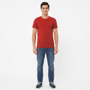 T-shirt en coton de haute qualité pour adultes, nouveau, impression sérigraphique, élégant, décontracté, uni - Product Image 1