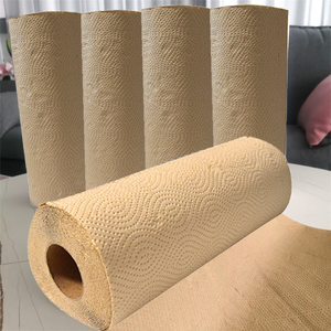 Serviettes en <span class=keywords><strong>papier</strong></span> chanvre réutilisables, 5 pièces, papiers personnalisés, pour la cuisine - Product Image 4