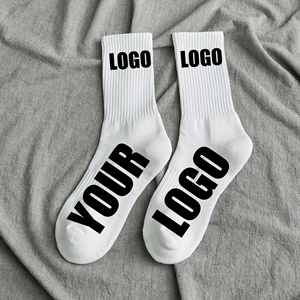 Calzini Personalizzati con Logo Proprio, Calzini Sportivi da Uomo in Cotone e Bambù, Senza Ordine Minimo, Etichetta Privata, Neri, Elite - Product Image 4