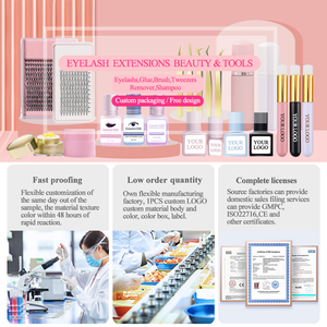 Lash Mở Rộng Keo 3Ml/5Ml/10Ml 1-2 S Nhanh Khô Keo Cho Lông Mi Mở Rộng Dính Lông Mi Mở Rộng Keo - Product Image 2