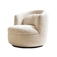 Fauteuil lounge minimaliste moderne, canapé une place amélioré, mobilier individuel pour salons et balcons