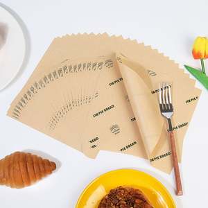 Wholesale Custom Logo <b>Greaseproof</b> Hamburger Wrap Food Grade PE Coated Sandwich Burger <b>Paper</b> Biodegradable for Cookie Packaging - Product Image 4