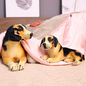 Animales de Peluche Realistas, Perro <span class=keywords><strong>Pastor</strong></span> Alemán, Lindos Juguetes de Peluche, Muñecos de Perro de Peluche Realistas, Regalo Kawaii para Niños - Product Image 2