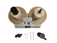 BSC R150 petit rouleau à rouleau rebobineuse automatique machine de rebobinage d'étiquettes avec compteur rebobineuse d'étiquettes avec compteur