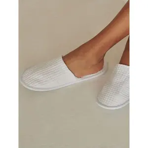 Pantofole a Forma di Mulo in Waffle, Articoli per Hotel - Product Image 2
