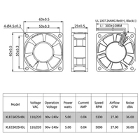 Ventilateur de refroidissement 12V 25mm mini BLDC pour évaporateur de réfrigérateur de table et moteur de refroidissement de moto