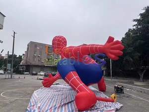 Decoración Inflable de Spider-Man de 5m para Niños, Personaje de Película de Dibujos Animados, Spider-Man Gigante Inflable - Product Image 4