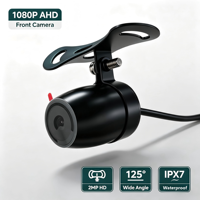 Caméra de véhicule avant avec test d'fiabilité complet 19201080 Haute résolution 125 °   Caméra de voiture AHD ultra grand angle