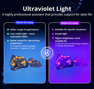 Tank007 TK566 aleación de aluminio <span class=keywords><strong>forense</strong></span> 365nm linterna UV para detección de tiña de orina de mascotas 395nm <span class=keywords><strong>luz</strong></span> negra antorcha <span class=keywords><strong>Luz</strong></span> - Product Image 2
