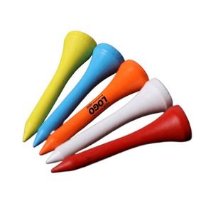 Tees de Golf Personalizados de Madera Natural/Bambú de 1.65 Pulgadas, Paquete de 100 Piezas, Reducen la Fricción y el Efecto Lateral, Tees de Golf Más Estables - Product Image 1