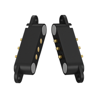 Post Hole 12V 2A mâle et femelle batterie de charge 3Pin connecteurs magnétiques à broches Pogo