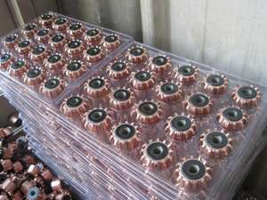 יצרן מותאם אישית 24 מקטעים dc מנוע ארמטורה סוג וו נחושת מתנע עם זרוע ומברשת חשמלית - Product Image 5