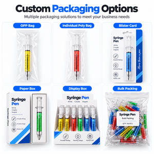 <span class=keywords><strong>Penna</strong></span> a Siringa con Inchiostro Trasparente, Antistress, per Ospedali, Farmacie, Infermieri, Personalizzabile con Logo, Vendita all'Ingrosso - Product Image 5