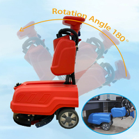 Mini Hippo, machine à nettoyer les sols commerciaux, machine à nettoyer les sols électrique compacte pour les magasins, les cafés, les bureaux et les hôpitaux