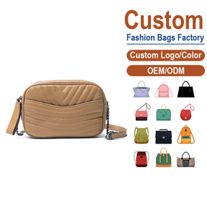 Pebbled Full-Grain <b>Leather</b> Quilted Crossbody Bag, Factory Direct Wholesale, Versatile Everyday Shoulder Purse - Product Image 1