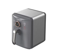 Friteuse à air électrique numérique 7L moderne Four sans fumée sans huile pour la maison en plein air Hôtel RV Utilisation plastique forme carrée numérique