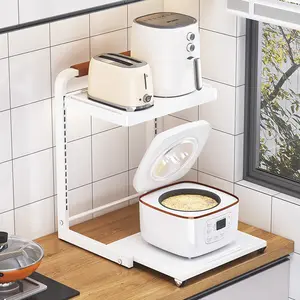 Microwave Oven Empty Grid Stainless Steel BBQ High Chassis Fried Shelf  Bracket Air Fryer Kitchen Cooker Accessories Barbecue