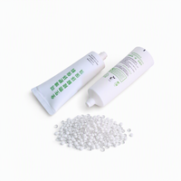 Granulés de résine PBS PBAT certifiés BPI EN13432, haute résistance, qualité moulage par injection, matière première pour tubes cosmétiques souples