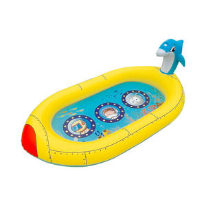 PVC bébé enfants gonflable sous-marin <span class=keywords><strong>dauphin</strong></span> enfants <span class=keywords><strong>fontaine</strong></span> <span class=keywords><strong>piscine</strong></span> de jeu <span class=keywords><strong>piscine</strong></span> - Product Image 2