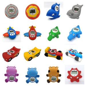 ICTI 공장 맞춤형 플라스틱 물 디지털 아기 목욕 온도계 가정용 온도계 - Product Image 6