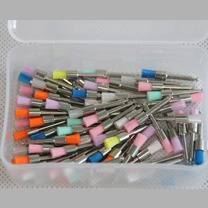 แปรงขัดฟันหัวแบนไนลอน 100 ชิ้นอุปกรณ์ฟอกสีฟันแบบใช้แล้วทิ้ง - Product Image 1