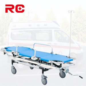 Brancard d'urgence léger et pliable en aluminium, civière de sauvetage portable pour le transfert de patients et les premiers secours sur le terrain - Product Image 5