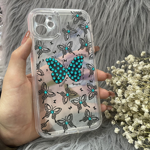 Custodia per Telefono 3 in 1 in PC e TPU, Impermeabile, Antiurto, con Funzione Portafoglio e Diamanti - Product Image 5